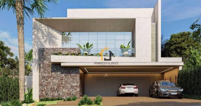 Sobrado com 4 dormitórios à venda, 370 m² por R$ 5.500.000,00 - HARMONIA RESIDENCE E RESORT - São José do Rio Preto/SP