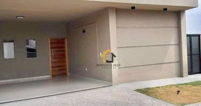 Casa com 3 dormitórios à venda, 170 m² por R$ 730.000,00 - Condomínio Bella Vitta - Bady Bassitt/SP
