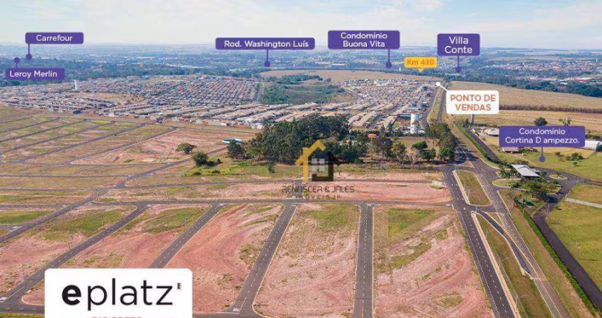 Terreno à venda, 200 m² por R$ 128.000,00 - Eplataz - São José do Rio Preto/SP