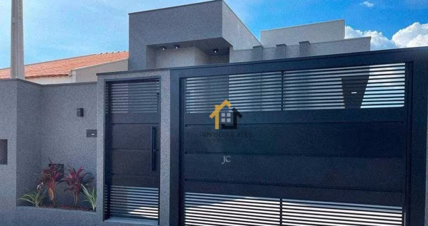 Casa com 3 dormitórios à venda, 111 m² por R$ 470.000 - Eville - Bady Bassitt/SP
