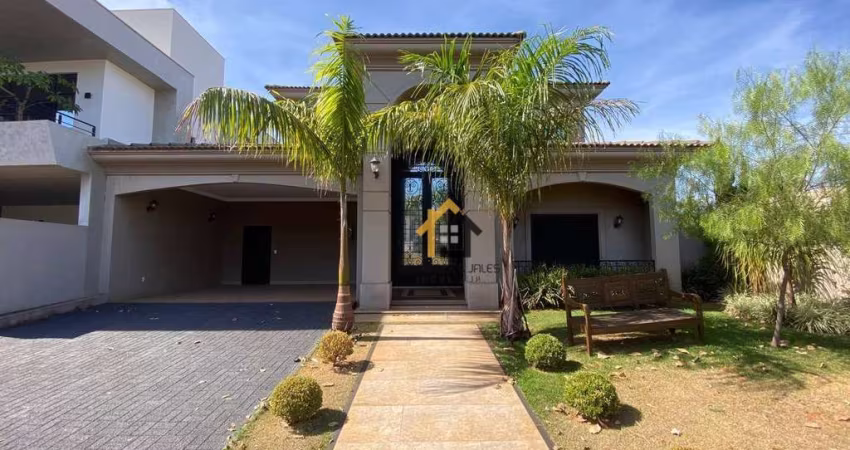 Alugo casa cinematográfica de 3 suítes no Condomínio Quinta do Golfe Residencial