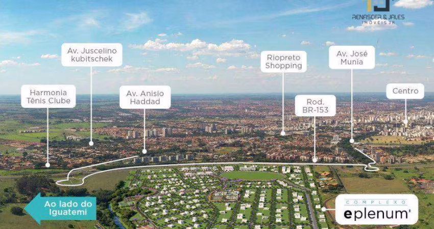 Terreno à venda, 242 m² por R$ 350.000 - Complexo Eplenum - São José do Rio Preto/SP