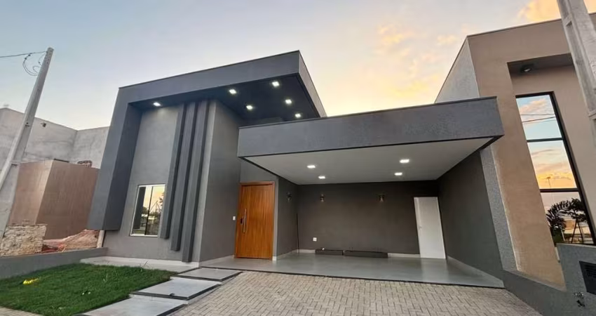 Casa com 3 dormitórios à venda, 151 m² por R$ 880.000 - Condomínio Residencial SetLife II - Mirassol/SP