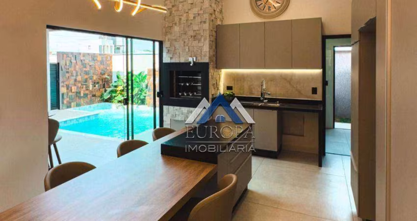 Casa com 3 dormitórios à venda, 173 m² por R$ 1.600.000,00 - Parque Industrial V - Arapongas/PR