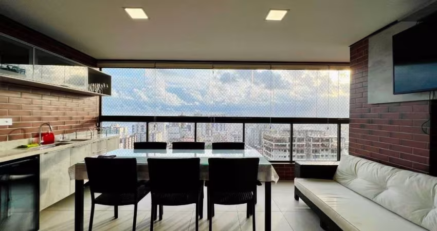 APARTAMENTO DE ALTO PADRÃO - LAZER COMPLETO - PRAIA GRANDE