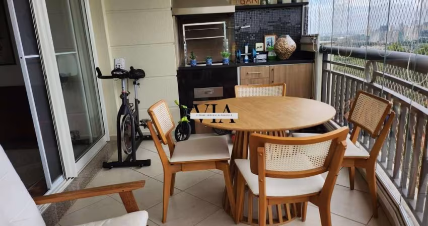 Apartamento de 122m² no condomínio Jardins de Tamboré