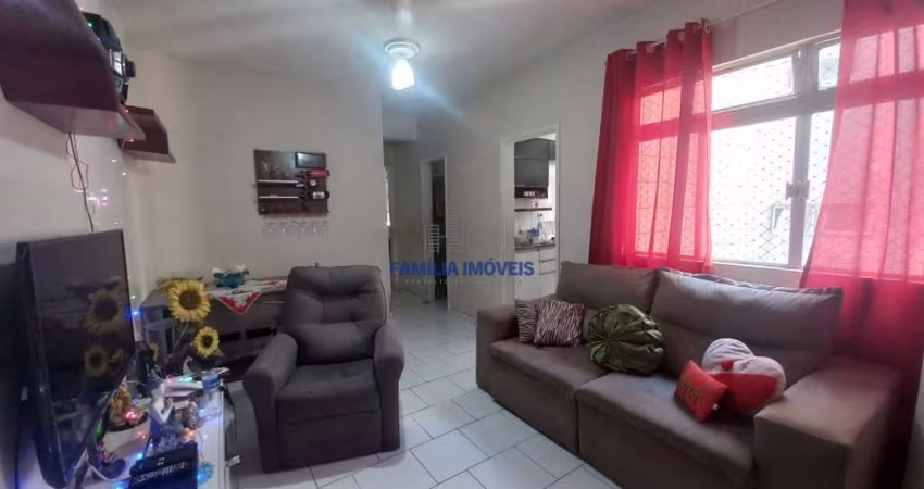 Apartamento com 1 quarto à venda na Rua Coronel Cândido Gomes, --, José Menino, Santos