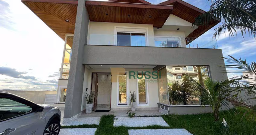 Casa com 5 dormitórios à venda, 760 m² por R$ 4.500.000,00 - Condomínio Residencial Jaguary - São José dos Campos/SP