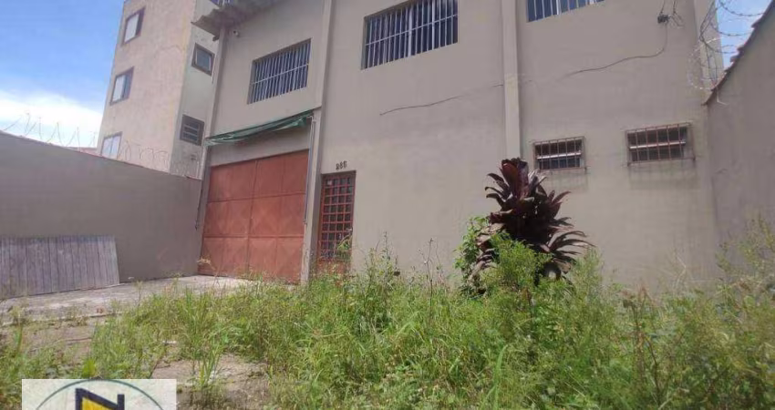 Galpão para alugar, 250 m² por R$ 8.527,00/mês - Vila Jordanópolis - São Bernardo do Campo/SP