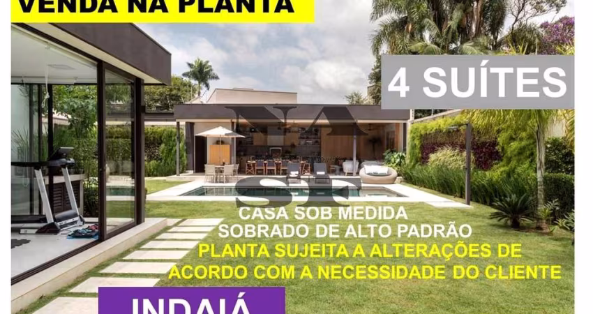 Sobrado à venda de alto padrão, com 4 suítes. Indaiá, Caraguatatuba, SP