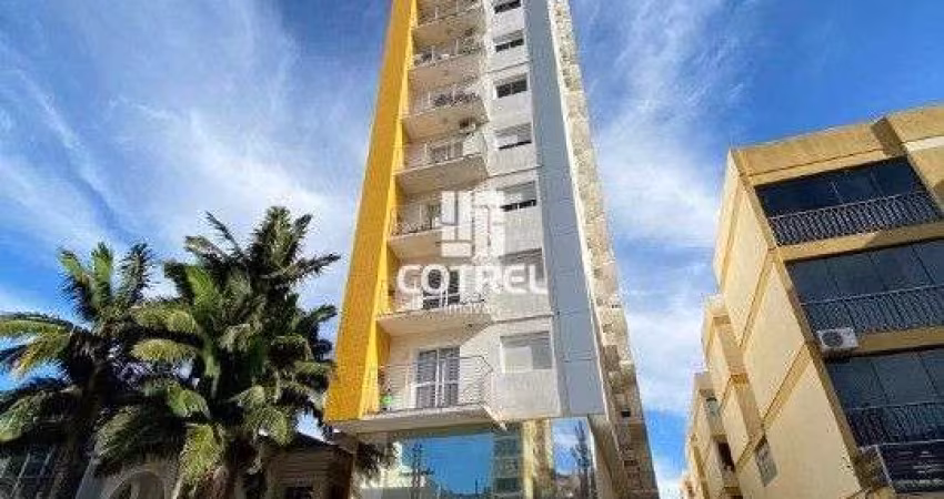 Apartamento no Residencial Viva com 01 dormitório, cozinha, sacada com churrasqu