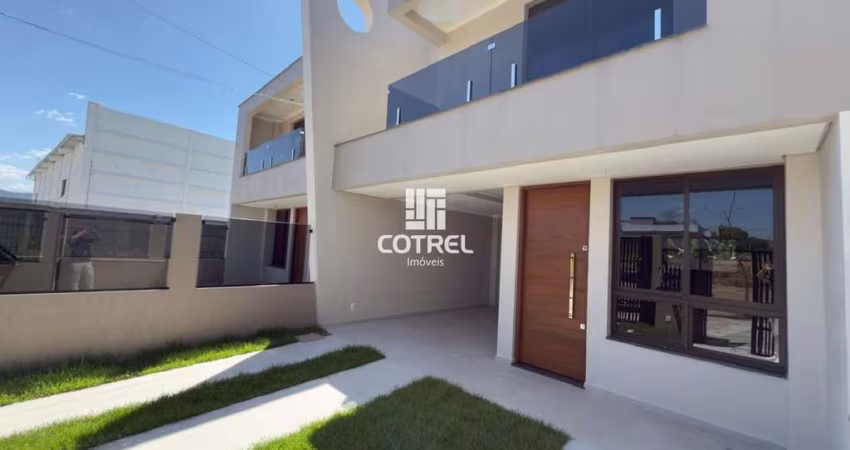 Casa nova para venda 3 dormitórios sendo 1 suíte, 1 vaga de garagem situada no B