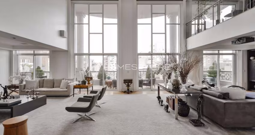 Zabo Condomínio Maison Sophie Rua Peixoto Gomide, 1638. Apartamento Duplex by João Armentano, 650 m², 4 suítes, academia privativa, andar alto, vista livre, 6 vagas, lazer e muita segurança