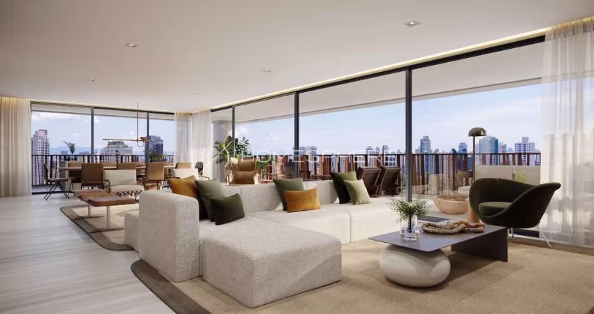 ACH Arbre Vila Nova Conceição Rua Inajaroba, 32 x Rua Sampaio Góis. Apartamento à venda na Vila Nova Conceição, 372 m², 4 suítes, varanda gourmet, 4 vagas e lazer. Arbre Vila Nova Conceição a 300m Par