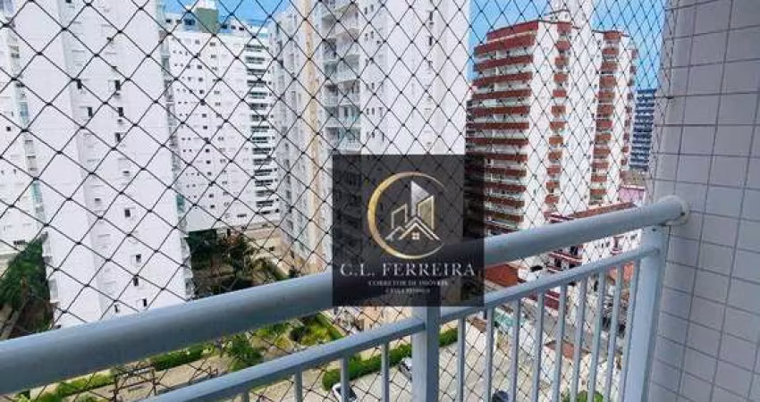 Apartamento com 2 dormitórios à venda, 48 m² por R$ 315.000,00 - Ocian - Praia Grande/SP