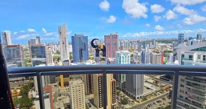  QUARTO E SALA DE ALTO PADRÃO, 52M², MOBILIADO, NO SALVADOR PRIME!