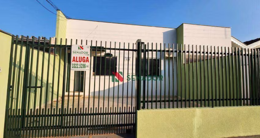Casa com 2 dormitórios para alugar, 76 m² por R$ 1.400,00/mês - Jardim Guararapes - Londrina/PR