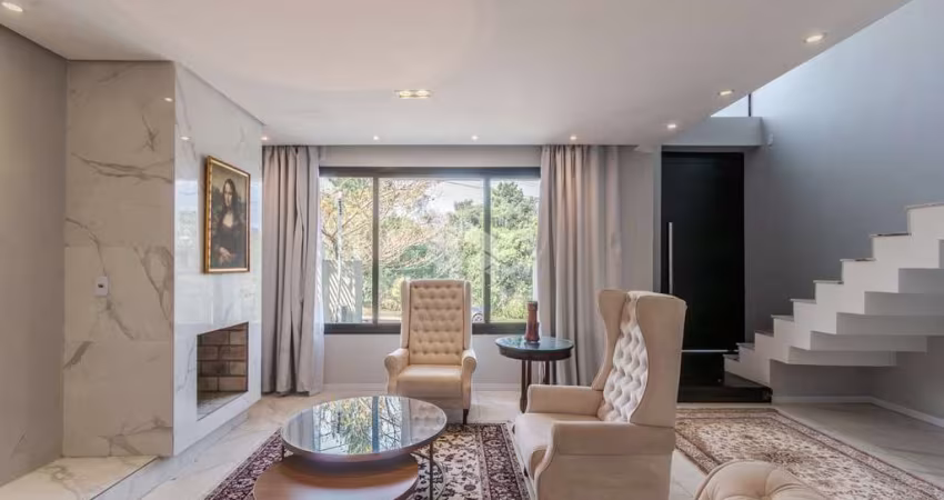 CASA TRIPLEX MOBILIADA EM CONDOMÍNIO COM 3 DORMITÓRIOS, 1 SUÍTES E DUAS VAGAS - JARDIM ECOVILLE - LOMBA DO PINHEIRO