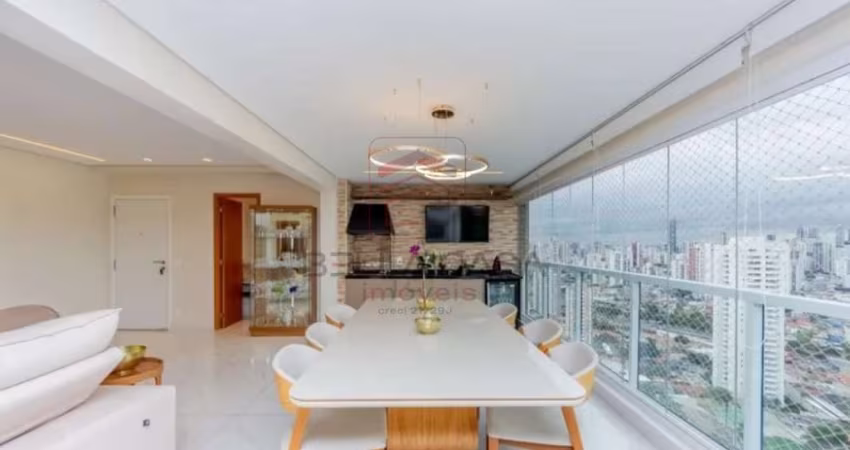 Excelente   Apartamento  134m2   Mooca    3 dormitórios  3 suítes   4 vagas   fixas  com deposito