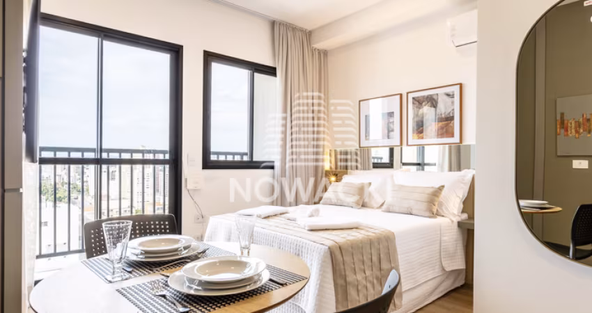 STUDIO MOBILIADO NO CENTRO DE CURITIBA – PRONTO PARA MORAR OU LUCRAR NO AIRBNB