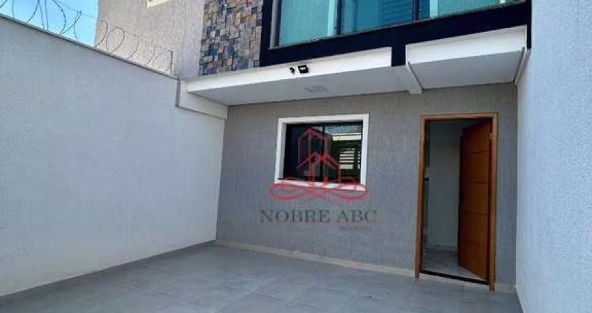 Sobrado, 76 m² - venda por R$ 630.000,00 ou aluguel por R$ 2.833,00/mês - Jardim Santo Alberto - Santo André/SP