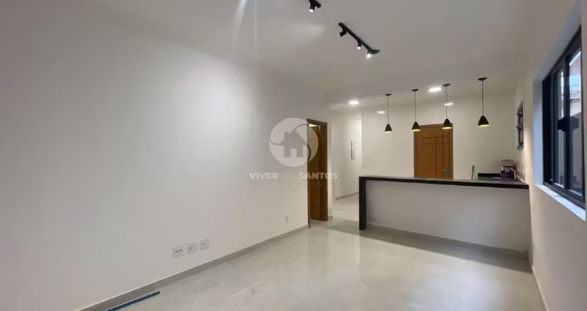 Sobrado com 3 dormitórios à venda, 100 m² nova e com finos acabamentos - Embaré - Santos/SP
