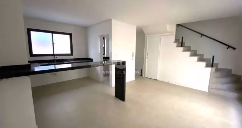 Sobrado à venda, 2 quartos, 2 suítes, 1 vaga, Boqueirão - Santos/SP
