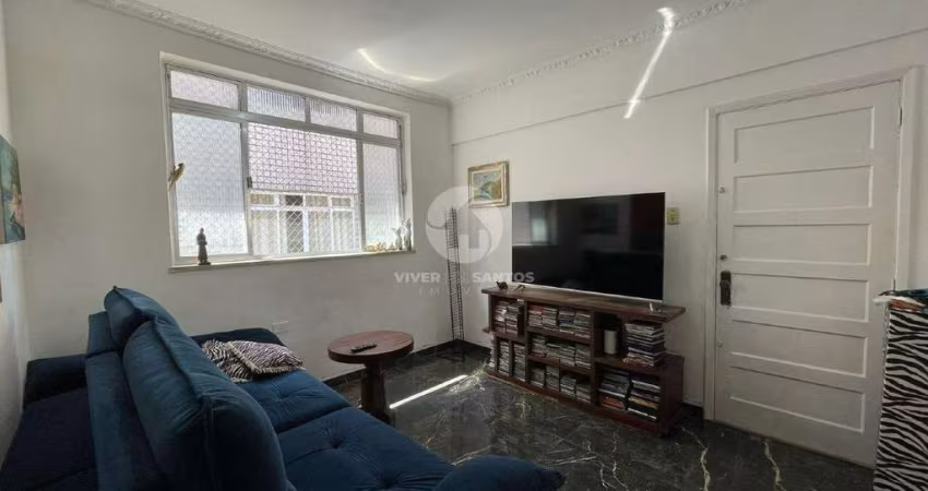 Apartamento à venda, 1 quarto, 1 vaga, Ponta da Praia - Santos/SP