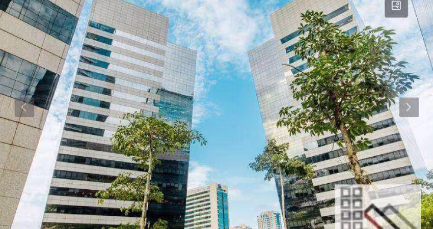 LAJE CORPORATIVA (1.630,67m²), 8 BANHEIROS, 30 VAGAS. NO LUXUOSO COMPLEXO DE PRÉDIOS DE ESCRITÓRIOS