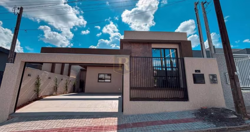 Casa para Venda em Guarapuava, Batel, 3 dormitórios, 1 suíte, 2 banheiros, 2 vagas
