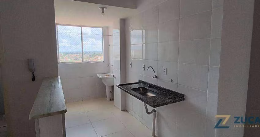 Apartamento com 2 dormitórios para alugar, 64 m² por R$ 1.027,98/mês - Jardim Libânio - Uberaba/MG