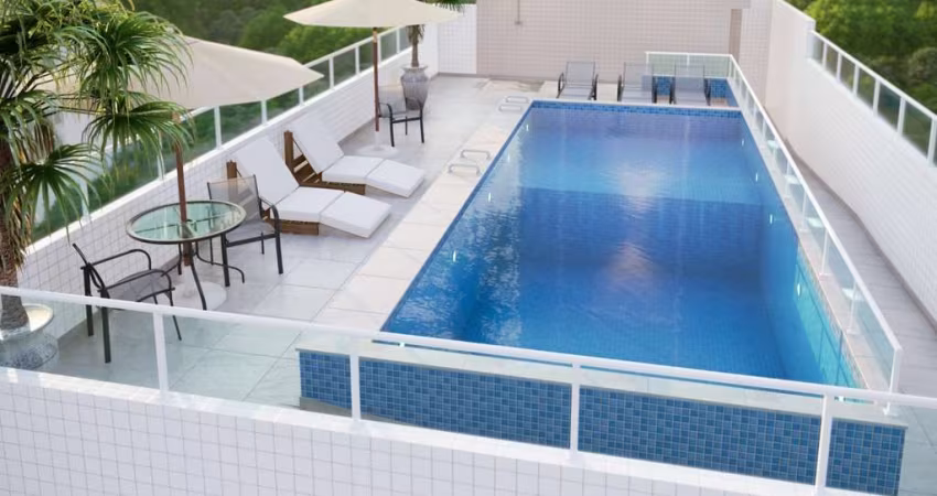 Lançamento Apartamento 1 dormitório, com varanda gourmet, financiamento bancário CAIXA, Entrega prevista Dezembro/2024, Guilhermina em Praia Grande!