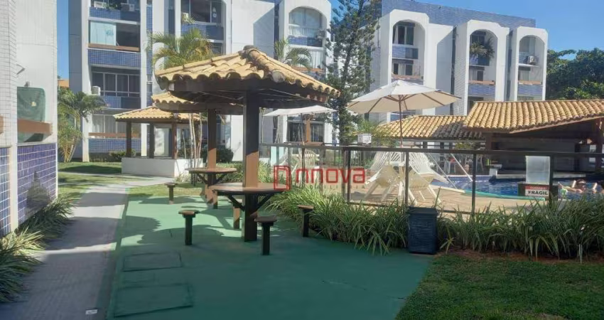 Apartamento Térreo, 2/4, em Vilas do Atlântico, condom. fechado, portaria 24hs, com infraestrutura, bem localizado,