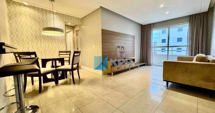 Apartamento para locação, 78 m², 2 dormitórios/1 suíte, no Jardim Aquarius! Agende uma visita!