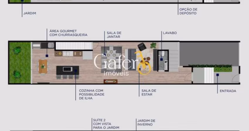 Sobrado para Venda em São Caetano do Sul, Santa Maria, 3 dormitórios, 3 suítes, 4 banheiros, 3 vagas