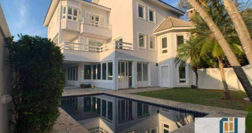 Casa com 4 dormitórios, 600 m² - venda por R$ 4.200.000 ou aluguel por R$ 17.200/mês - Residencial Dez (Alphaville) - Santana de Parnaíba/SP