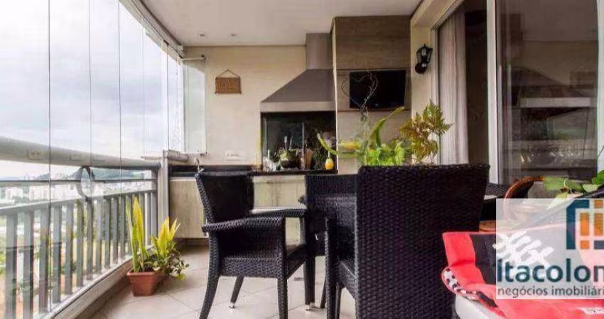 Apartamento com 3 dormitórios à venda, 122 m² por R$ 1.490.000 - Tamboré - Santana de Parnaíba/SP