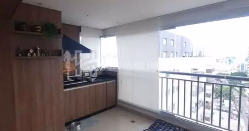 Apartamento com 03 Suites, Varanda Gourmet com Churrasqueira e 02 Vagas paralelas - Santo André