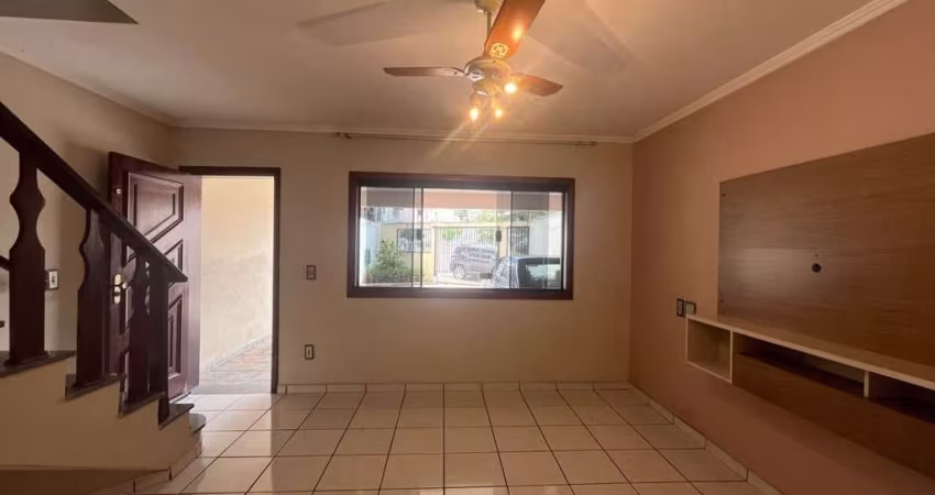 Sobrado com 3 dormitórios para alugar, 137 m² por R$ 2.967/mês - Parque Novo Mundo - Americana/SP