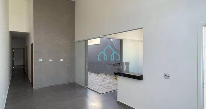 Casa com 3 dormitórios à venda, 95 m² por R$ 405.000,00 - Quintas de Santa Cruz - Taubaté/SP