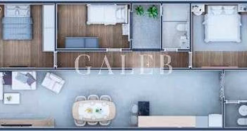 Casa térrea com 3 quartos à venda, piscina, bairro com comércio próximo