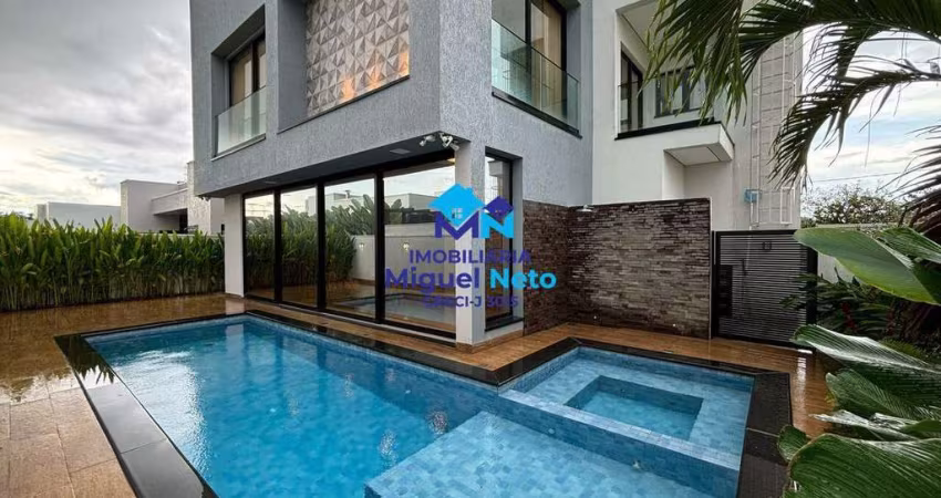 Luxo e Conforto no Alphaville BR – Sobrado com 4 Suítes e Área Gourmet Completa