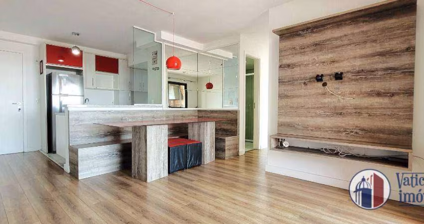 Apartamento com 2 dormitórios para alugar, 62 m² por R$ 4.300/mês - Vila Izabel - Curitiba/PR