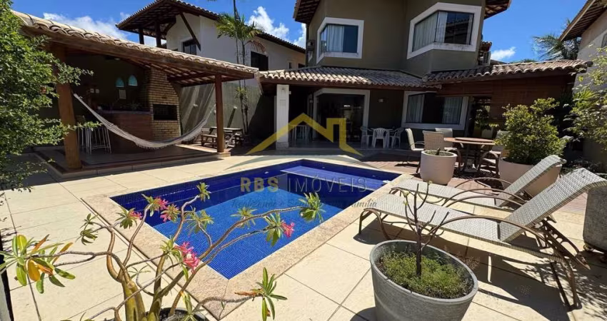 Univillas - Lauro de Freitas Casa em Condomínio 5/4 3 suítes 300m² 1.399.000 baixou!!!