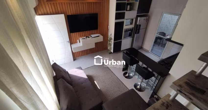 Casa com 2 dormitórios, 48 m² - venda por R$ 350.000,00 ou aluguel por R$ 2.600,00/mês - Chácara Ondas Verdes - Cotia/SP