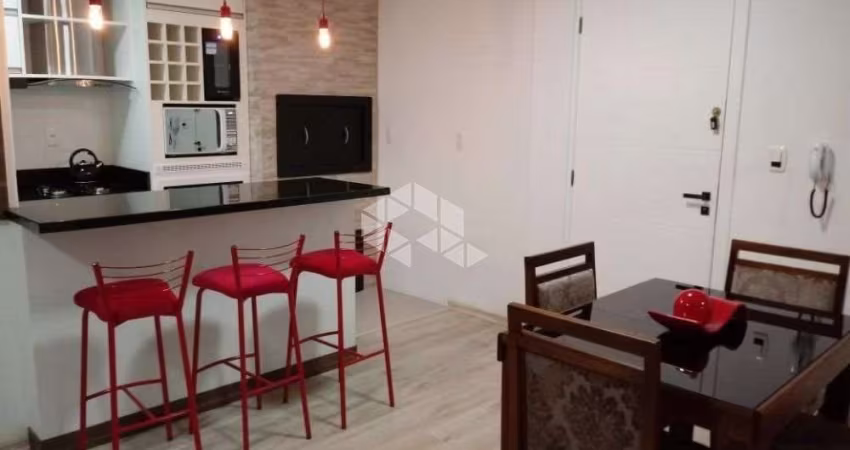Apto 2D sendo 1 suíte mobiliado e decorado com vaga