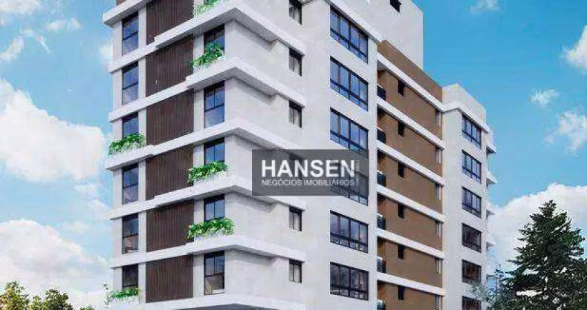 Apartamento com 1 suíte + 2  dormitórios à venda, 89 m² por R$ 729.000 - Anita Garibaldi - Joinville/SC