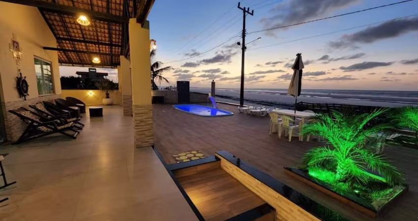 -COP 30 - CASA MOBILIADA NA BEIRA MAR EM SALINAS (FAROL VELHO)! -ÁREA PRIVATIVA DE 684,72M². -ÁREA TOTAL DO TERRENO É DE 8.849,42M². -10 VAGAS DE GARA