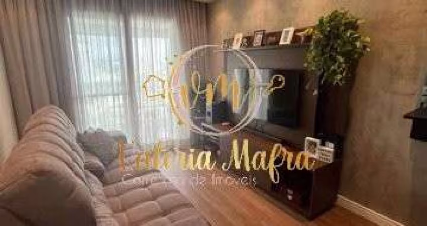 Apartamento para Venda em São Bernardo do Campo, Vila Lusitânia, 2 dormitórios, 1 suíte, 2 banheiros, 1 vaga