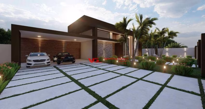Casa de Campo Moderna com 04 suítes, à venda, 3.440 m² por R$ 5.300.000 - Colinas do Mosteiro de Itaici - Indaiatuba/SP
